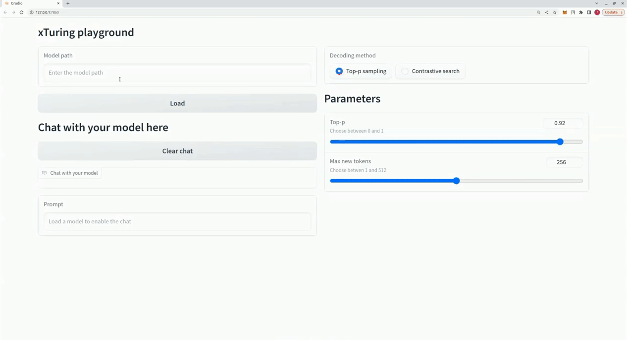 Playground UI Demo